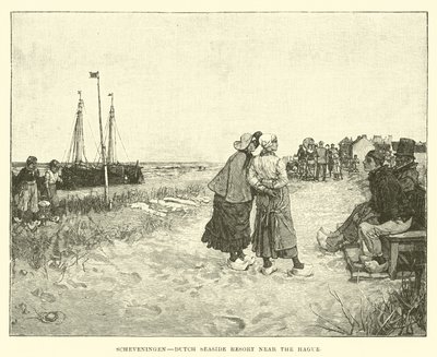 Scheveningen, holandské přímořské letovisko nedaleko Haagu od English School