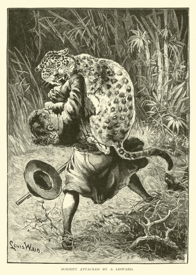 Schmitt napaden leopardem od English School