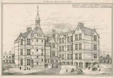 Školní rada pro Londýn, školy Great Hunter Street, Old Kent Road od English School