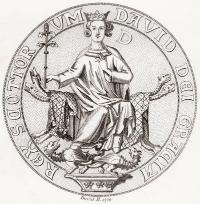 Pečeť Davida II od English School