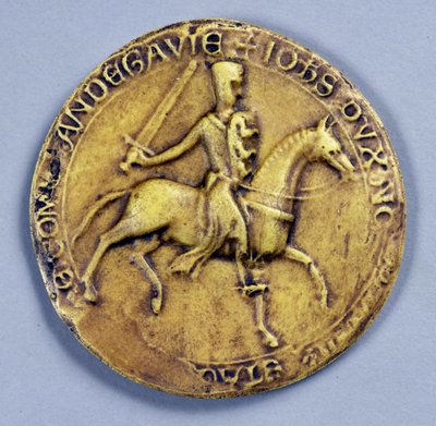 Pečeť krále Jana (1167-1216) 1200 od English School