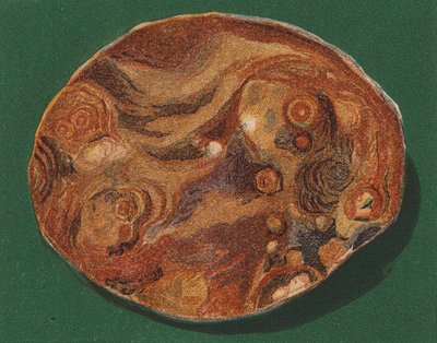 Přímořský oblázek (barevná litografie) od English School