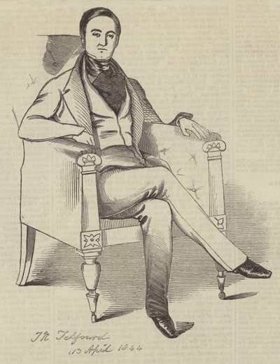 Serjeant Talfourd (rytina) od English School