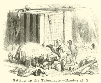 Nastavení Tabernacle, Exodus, xl, 2 od English School