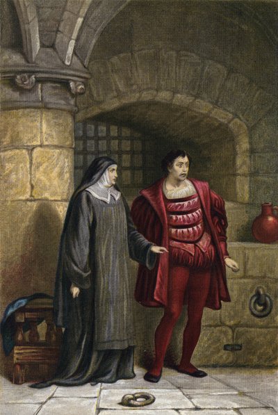 Shakespeare, Measure for Measure, Act III, Scene 1 (chromolit) od English School