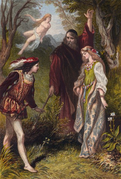 Shakespeare, Bouře, První dějství, Scéna 2 od English School