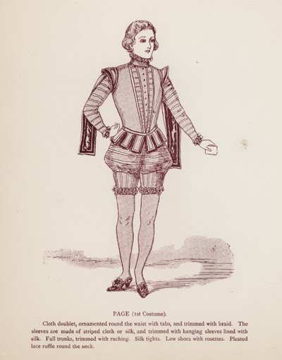 Shakespearovo Zkrocení zlé ženy: Page od English School