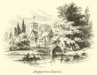 Sheppertonský kostel od English School