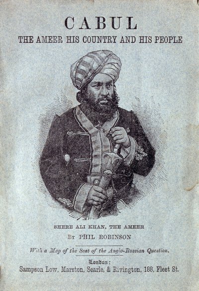 Shere Ali Khan, Ameer of Afghánistán, 1878 od English School
