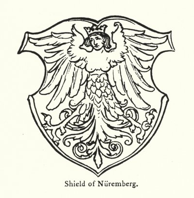 Norimberský štít (rytina) od English School