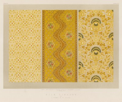 Silk Tissues od L Vanel and Co, Lyons od English School