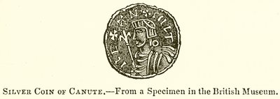 Stříbrná mince Canute od English School