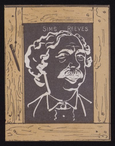 Sims Reeves , anglický operní zpěvák od English School