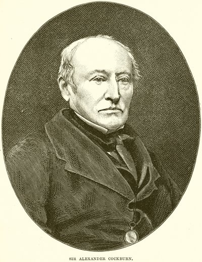 Sir Alexander Cockburn od English School