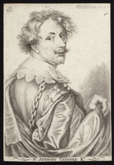 Sir Anthony van Dyck od English School