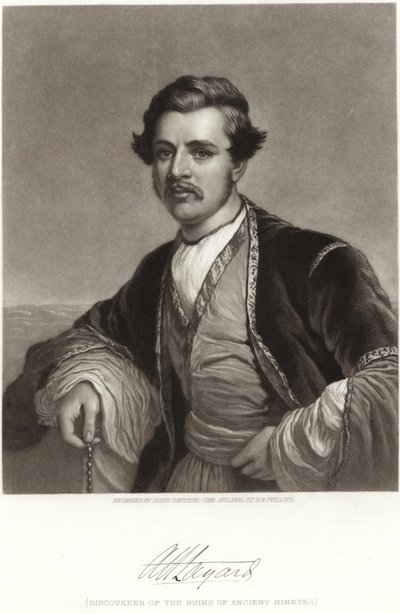 Sir Austen Henry Layard od English School