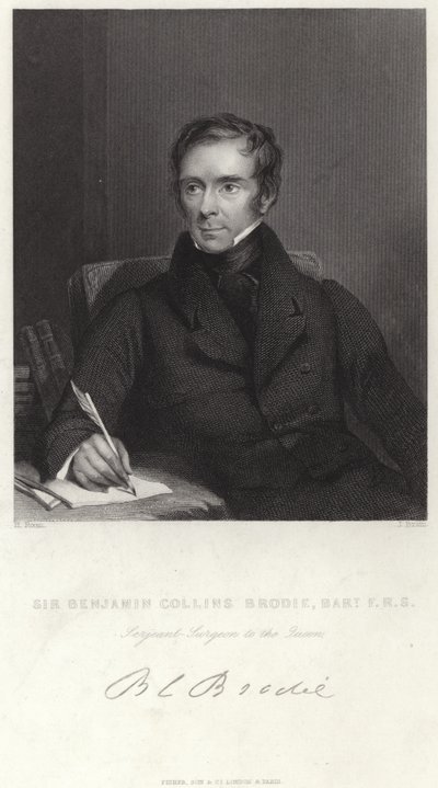 Sir Benjamin Collins Brodie od English School