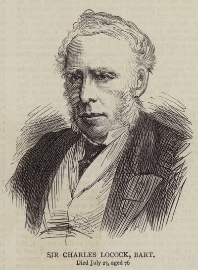 Sir Charles Locock, Baronet (rytina) od English School