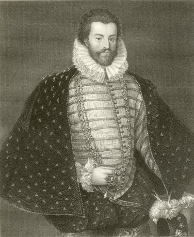 Sir Christopher Hatton od English School