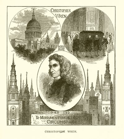 Sir Christopher Wren od English School