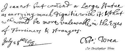 Sir Christopher Wren od English School