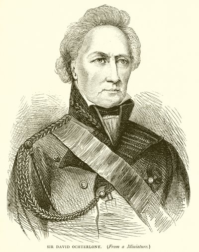 Sir David Ochterlony od English School