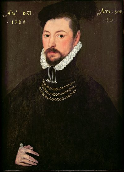 Sir Edmund Huddleston (1536-1606) od English School