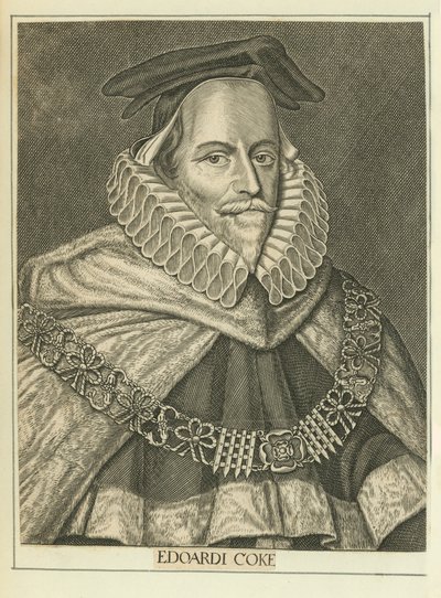 Sir Edward Coke od English School