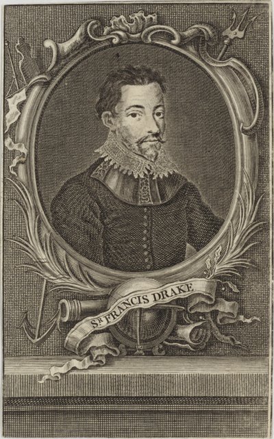 Sir Francis Drake od English School