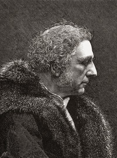 Sir Francis Seymour Haden z The Magazine of Art, publikovaný v roce 1878 od English School