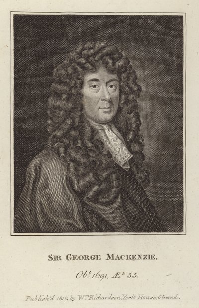 Sir George Mackenzie od English School