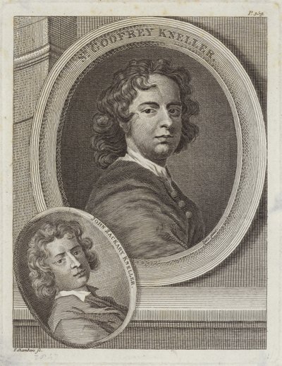 Sir Godfrey Kneller a John Zackary Kneller od English School