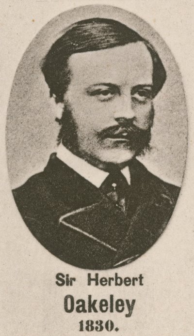 Sir Herbert Oakeley (hlubotisk) od English School