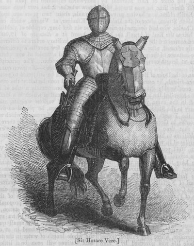Sir Horace Vere (rytina) od English School