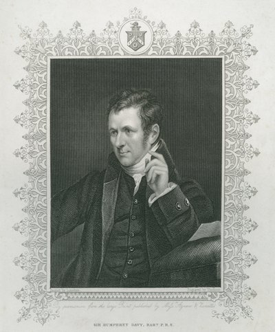 Sir Humphry Davy (1778-1829) od English School