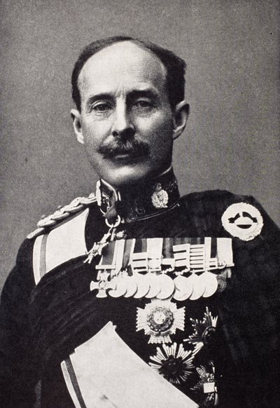 Sir Ian Standish Monteith Hamilton jako plukovník, z „A Roving Commission by Winston S. Churchill“, vydané nakladatelstvím Scribner