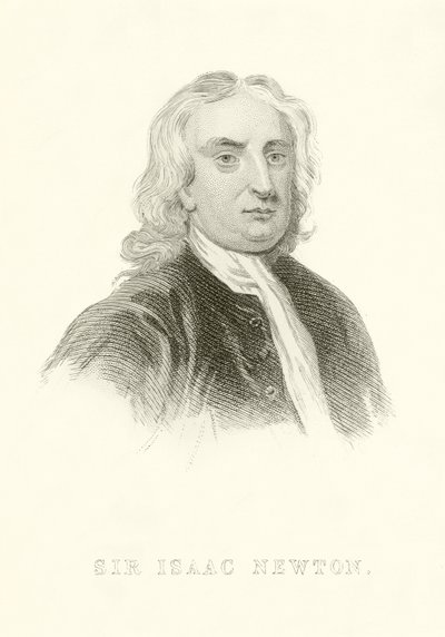 Sir Isaac Newton od English School