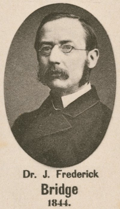 Sir J Frederick Bridge (hlubotisk) od English School