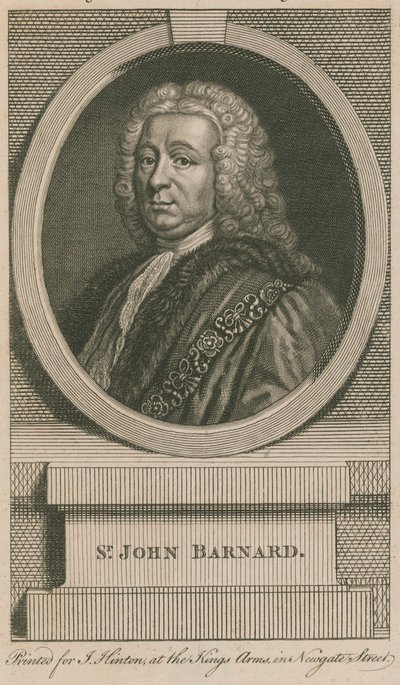 Sir John Barnard, primátor Londýna od English School
