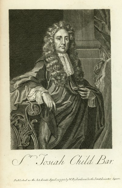 Sir Josiah Child od English School