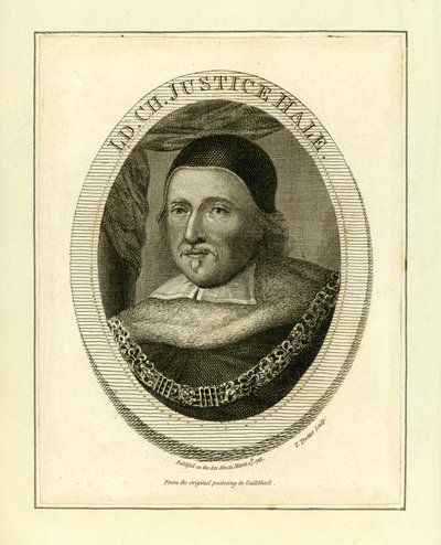 Sir Matthew Hale od English School