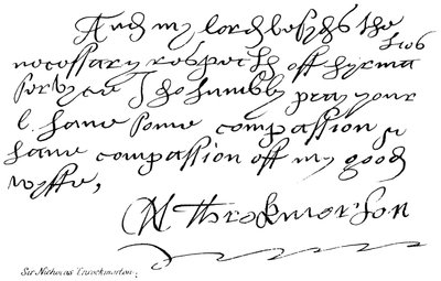 Sir Nicholas Throckmorton od English School