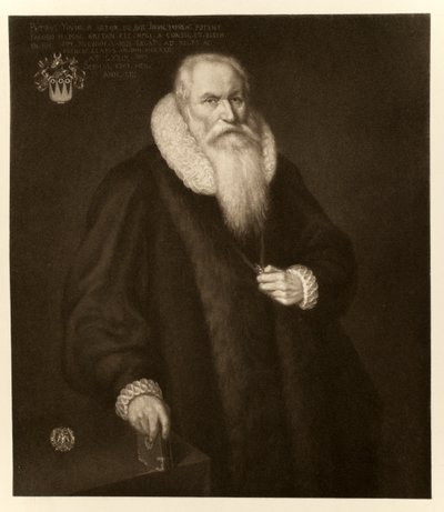 Sir Peter Young, od Jakuba I. a VI., vytištěno v Manzi Joyant & Co. Paris, 1904 od English School