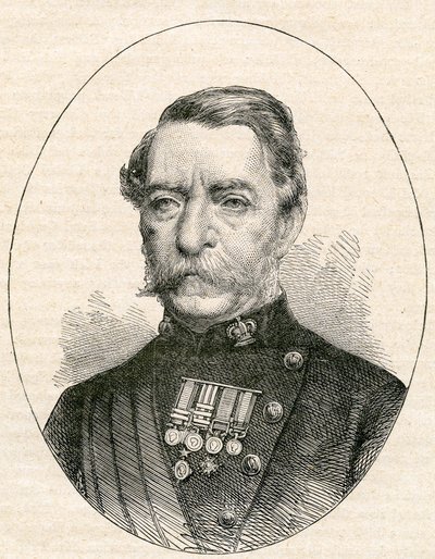 Sir Robert Napier, 1868 od English School