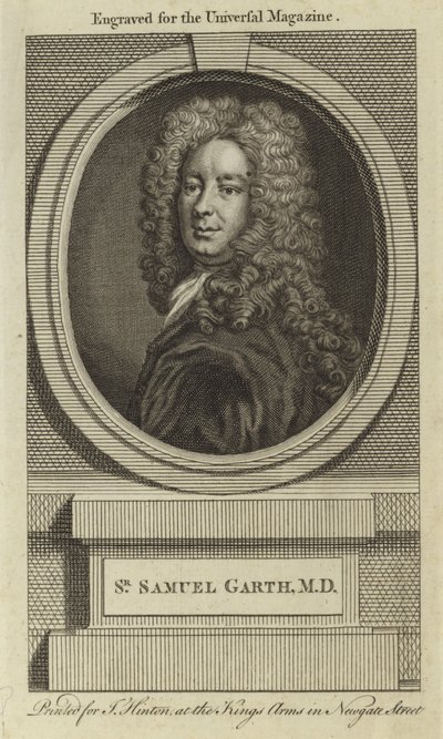 Sir Samuel Garth, MD od English School