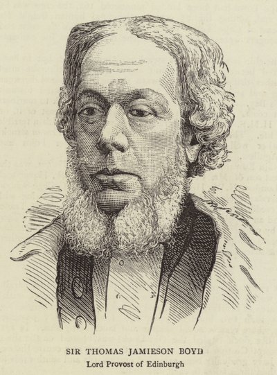 Sir Thomas Jamieson Boyd (rytina) od English School
