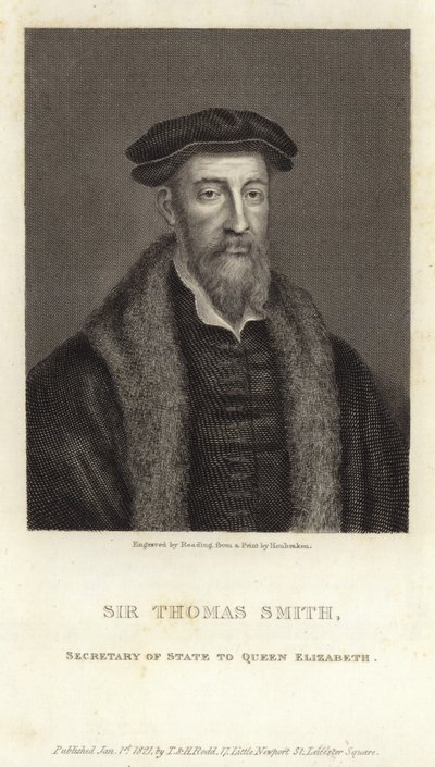 Sir Thomas Smith , anglický učenec, diplomat a politik od English School