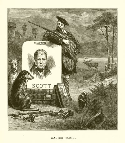 Sir Walter Scott od English School