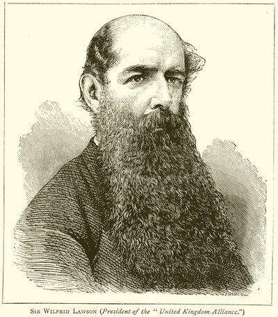 Sir Wilfrid Lawson (předseda aliance Spojeného království) od English School