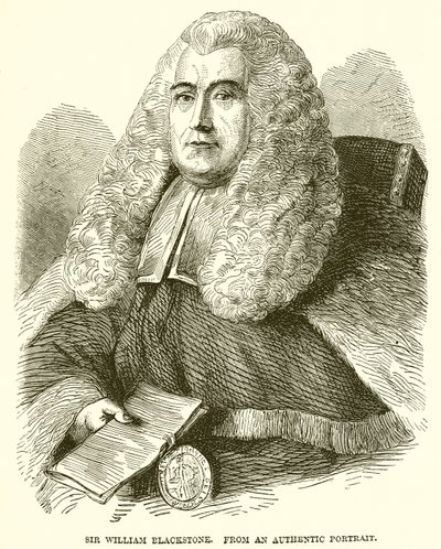 Sir William Blackstone od English School